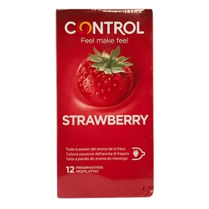 Control Strawberry 12 Preservativos