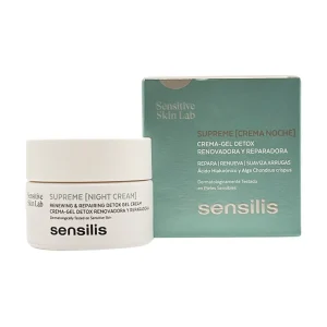 Sensilis Supreme Renewal Detox Crema De Noche Regeneradora Con Caviar 50 Ml