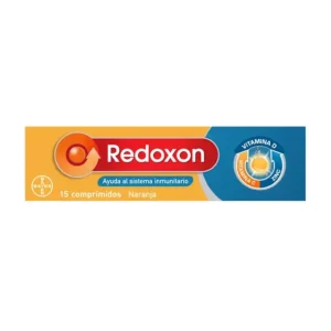 Redoxon Extra Defensas Sabor Naranja 15 Comprimidos Efervescentes