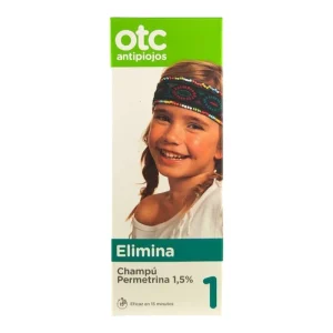 Otc Antipiojos Champú Permetrina 1,5% 125 Ml