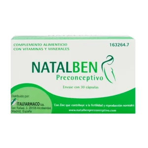 Natalben Preconceptivo 30 Capsulas