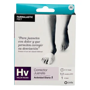 Farmalastic Corrector Juanetes Hallux Valgus Talla M 1 Ud