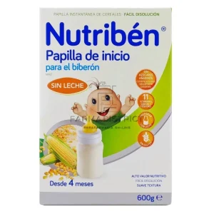 Nutriben Inicio Biberon Papilla Sin Gluten 600 Gr