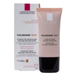 La Roche Posay Toleriane Teint Fondo De Maquillaje Mousse Matificante Spf 20 Tono 3 Piel Mixta O