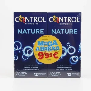 Control Nature Pack 2 X 12 Preservativos 50 %Dto 2º Unidad