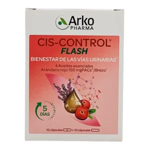 Arkopharma Cis-Control Flash 20 Cápsulas