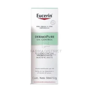 Eucerin Dermopure Fluido Hidratante Matificante 50 Ml