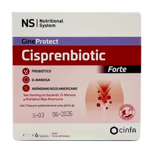Ns Gineprotect Cisprenbiotic Forte  6 Sobres 2,2 G