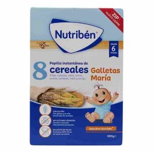 Nutriben 8 Cereales Galletas Maria 600 G
