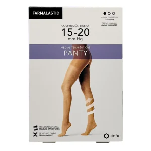 Farmalastic Panty Compresion Ligera Talla M Color Camel 1 Unidad