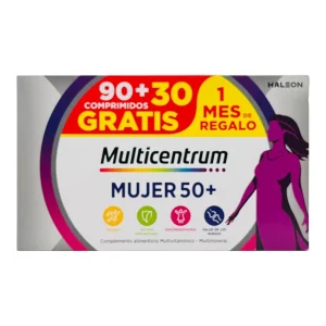 Multicentrum Mujer 50+  Pack 120 Comprimidos