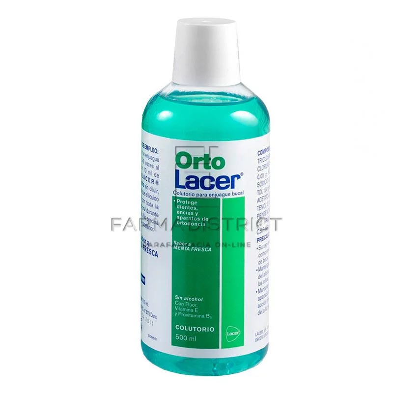 Ortolacer Colutorio Menta 500Ml