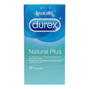 Durex Natural Regular Fit Preservativos 12 Unidades