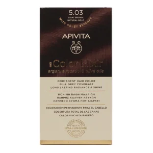 Apivita Color Elixir Arena 5,03 Castaño Claro Natural Dorado