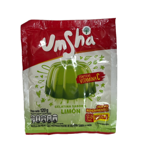 Gelatina Sabor Limón Umsha 120g