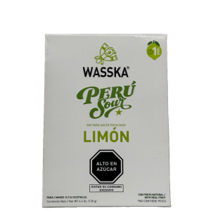 Mix para Pisco Sour Limón Wasska 125g