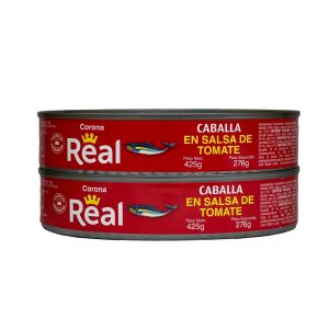 2 Unidades Caballa en Salsa de Tomate Real 425g