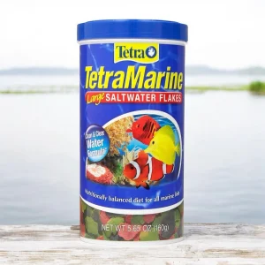 Alimento en Hojuelas Tetra Marine para Peces de Agua Salada 160 Gramos