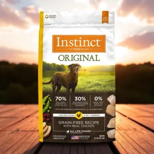 Instinct Original Libre de Granos para Perro Todas las Edades Receta Pollo, 10.2 kg