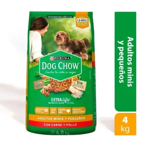 Alimento para Perro Dog Chow Extra Life Adulto Minis y Pequeños 4 kg