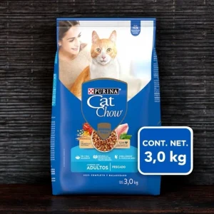 Purina Cat Chow Adulto Sabor Pescado 3 Kg