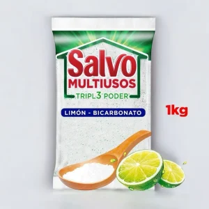 Detergente en Polvo Salvo Multiusos Limón-Bicarbonato – 1 kg