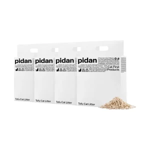 Arena para Gatos Pidan Tofu Clumping 100% Natural 2.4 kg (2 Bolsas)