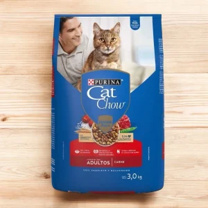 Purina Cat Chow Defense Plus Adultos Carne 3 Gg