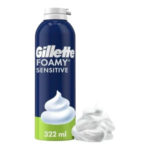 Espuma de Afeitar Gillette Foamy Sensitive 322 ml