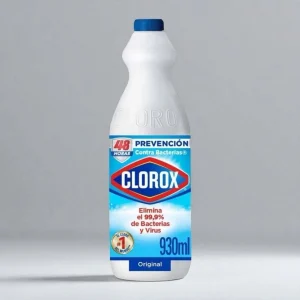 Cloro Blanqueador Desinfectante Clorox Original 930 ml