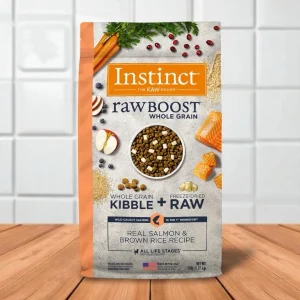 Instinct Raw Boost Receta de Salmón y Arroz 9.07 kg