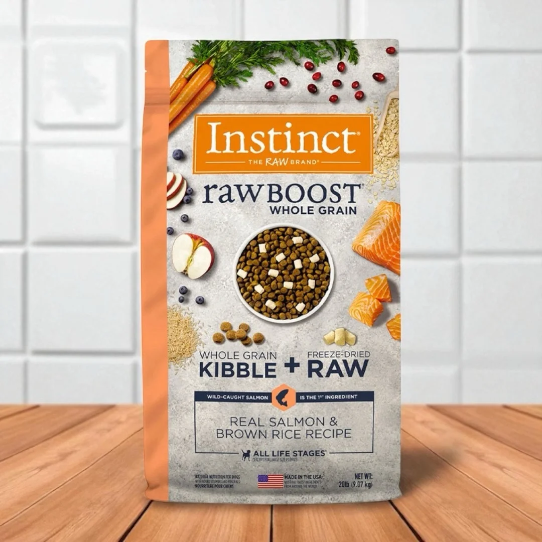 Instinct Raw Boost Receta de Salmón y Arroz 9.07 kg