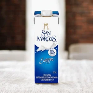 Leche San Marcos Entera Ultrapasteurizada 1 L