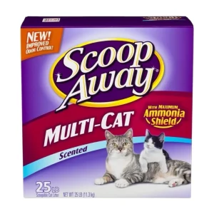 Arena para Gato Scoop Away Multi-Cat Aglutinante – 11.3 Kg