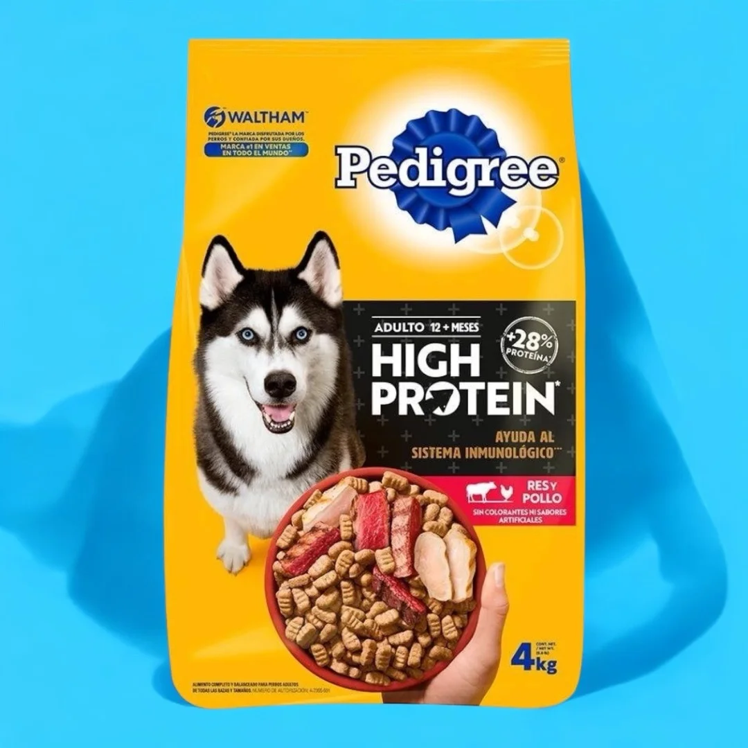 Alimento para Perro Pedigree High Protein 4 Kg