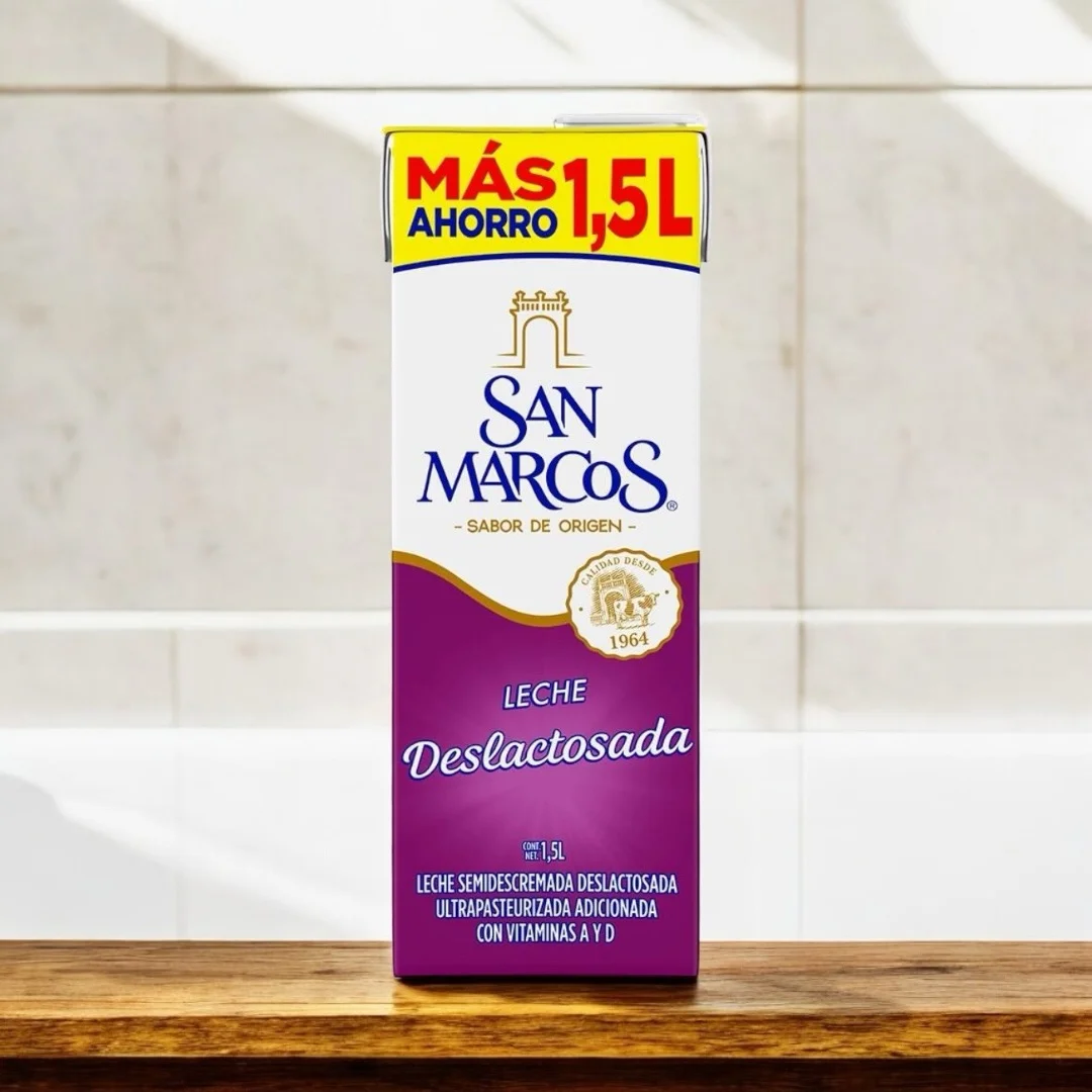 Leche San Marcos Deslactosada 1 L
